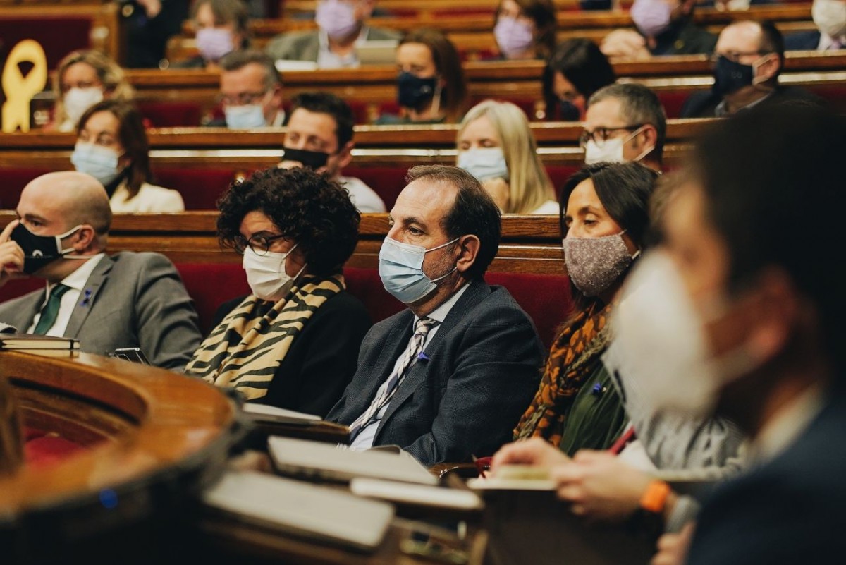Ramon Espadaler, al Parlament. - Frederic Esteve