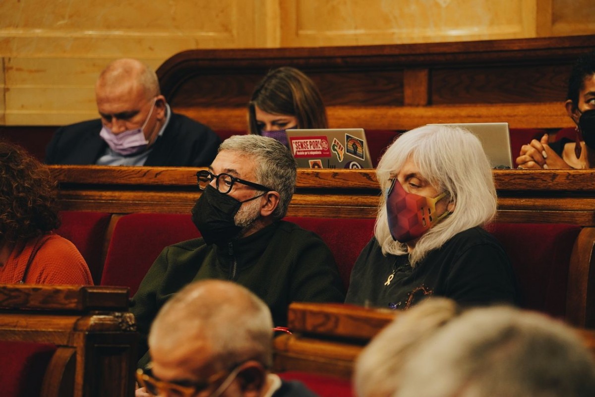 Carles Riera s'incorpora a la mesa del Parlament
