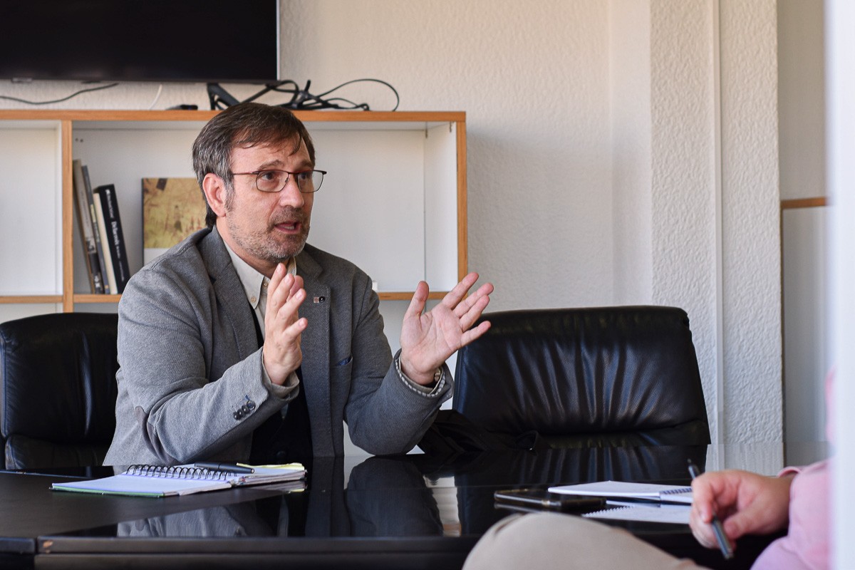 Francesc Xavier Vila, nou secretari de Política Lingüística. - Marina León González