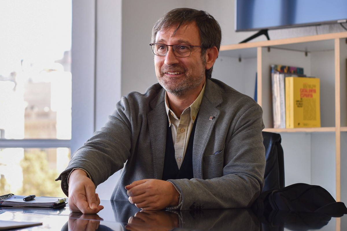 Francesc Xavier Vila, nou secretari de Política Lingüística. - Marina León González