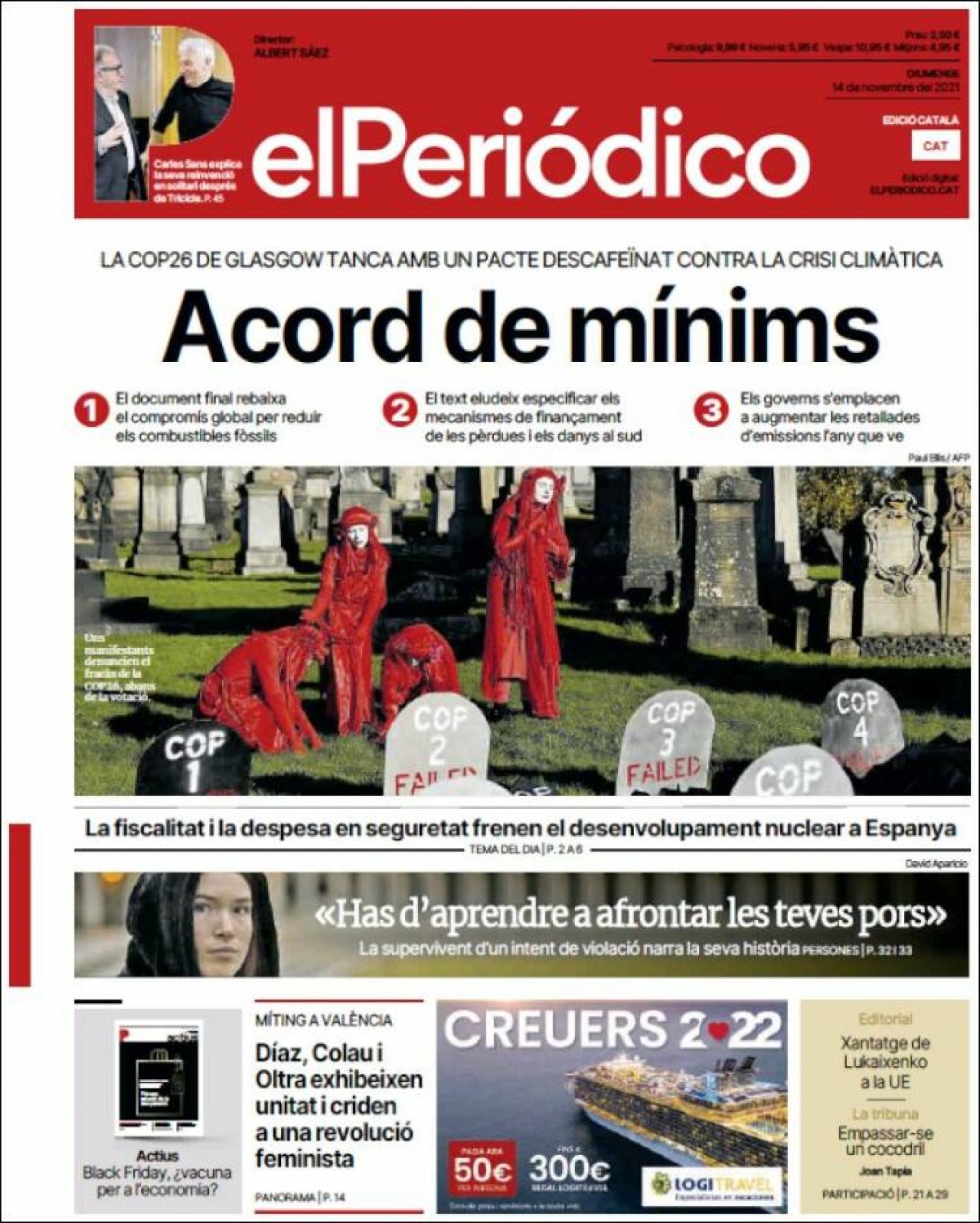 Portades | «Sánchez tem que Díaz abandoni el govern abans d'hora», a «La Razón»