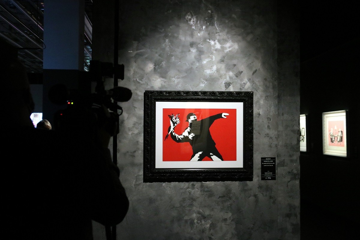 La mostra internacional dedicada a l'art de Banksy arriba a Barcelona