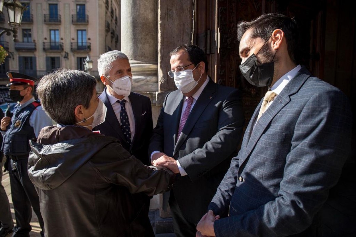 L'acord Elena-Marlaska supera els recels de l'Estat amb els Mossos