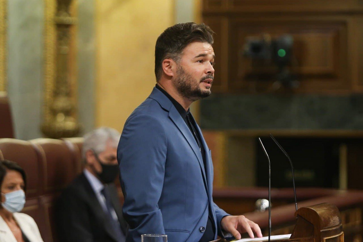 Rufián critica l'OTAN en plena crisi a Ucraïna: «No és un exèrcit d'alliberament»