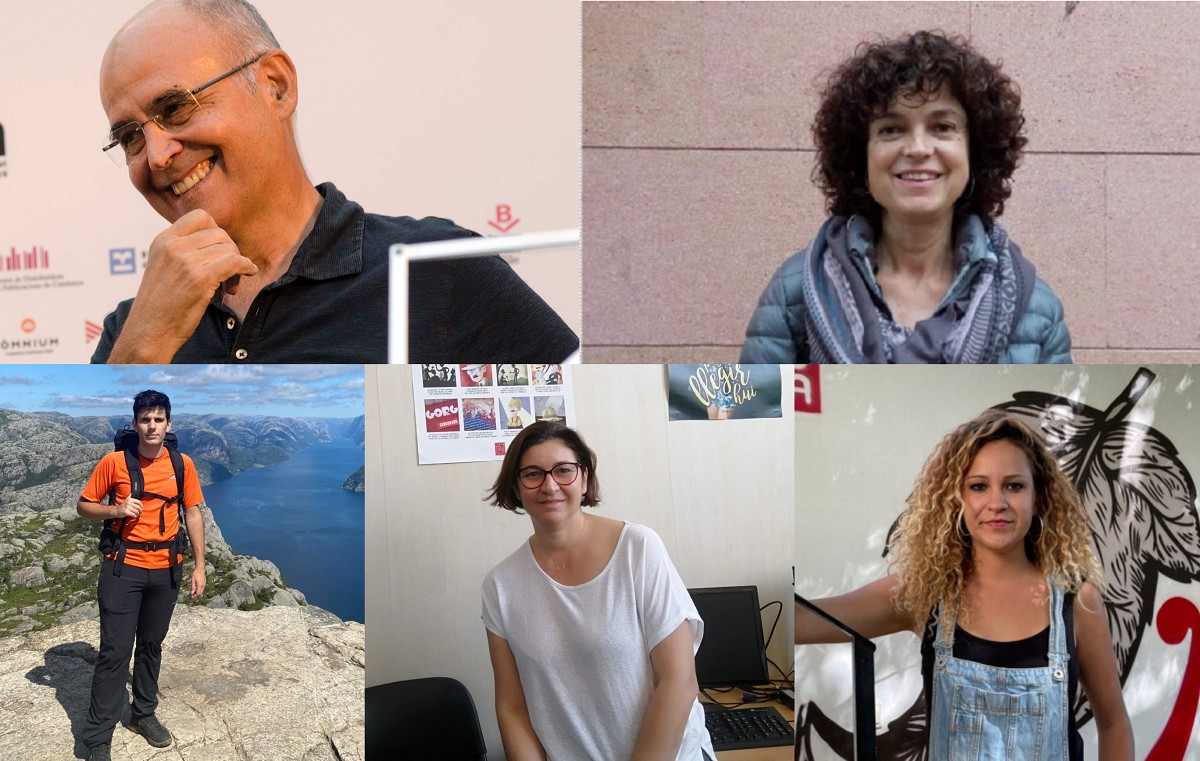 Isidor Marí, Joana Mollà, Biel Pallarès, Josepa Costa i Aina Vidal expliquen a NacióDigital la seva tasca en defensa de la llengua - ND