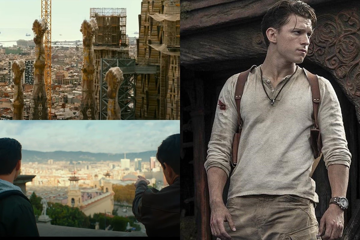 La pel·lícula d'«Uncharted» revela escenes amb Barcelona com a protagonista