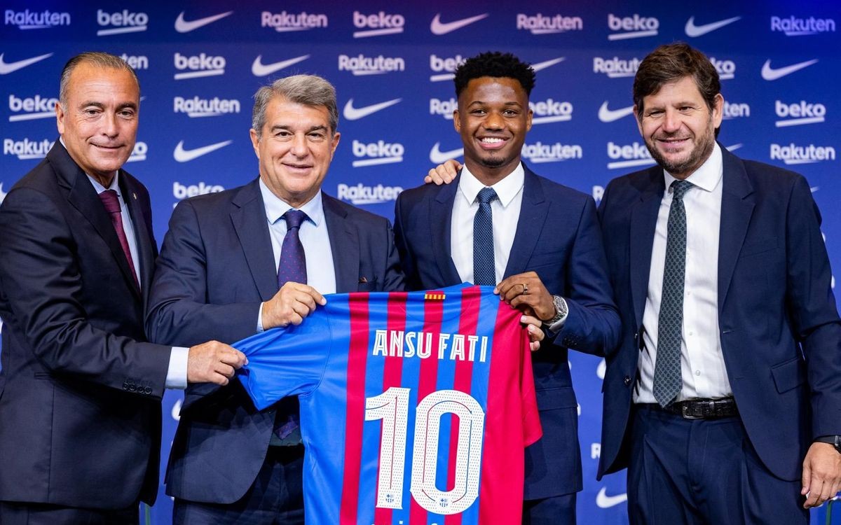 Ansu Fati, blaugrana fins al 2027: «Des del primer dia, la meva opció era quedar-me»