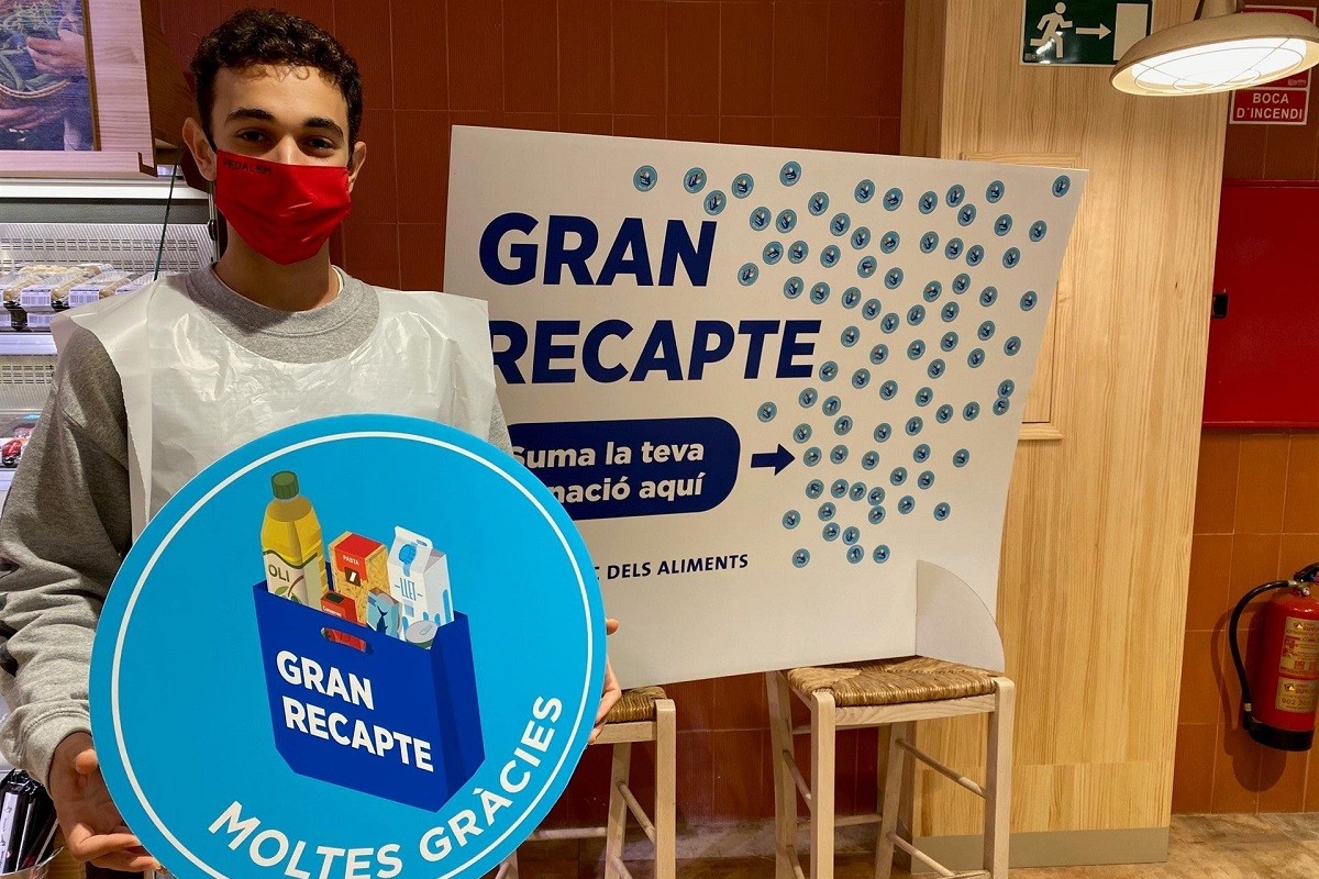 El Gran Recapte d'Aliments només acceptarà donacions en diners