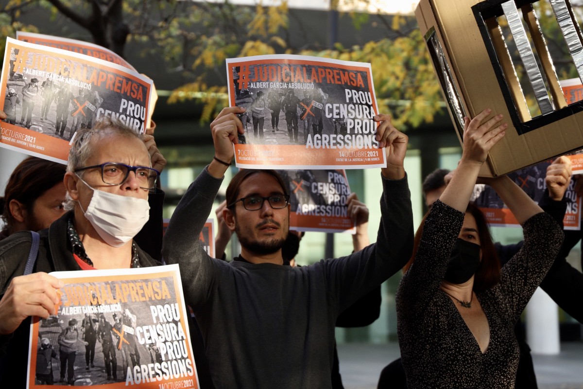 Absolt per falta de proves el fotoperiodista Albert Garcia