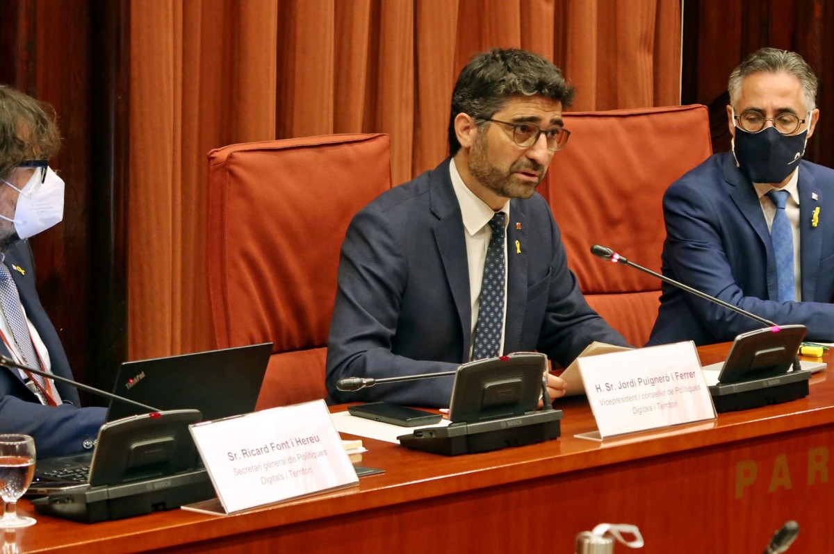 Puigneró: «Ni jo ni ningú del Govern ha parlat mai de trinxar la Ricarda»