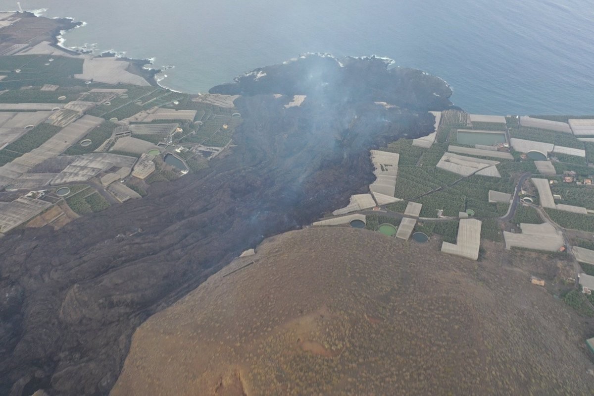 Delta format per la lava a La Palma - Cabildo de La Palma