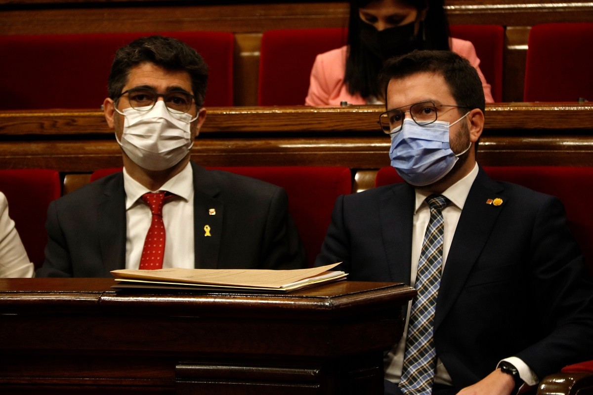 Aragonès esquiva la pressió de Junts per negociar de forma conjunta els pressupostos de l'Estat