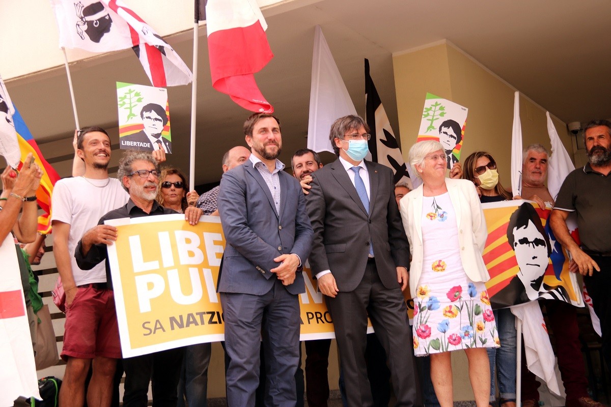 La justícia europea retorna per ara la immunitat a Puigdemont, Comín i Ponsatí