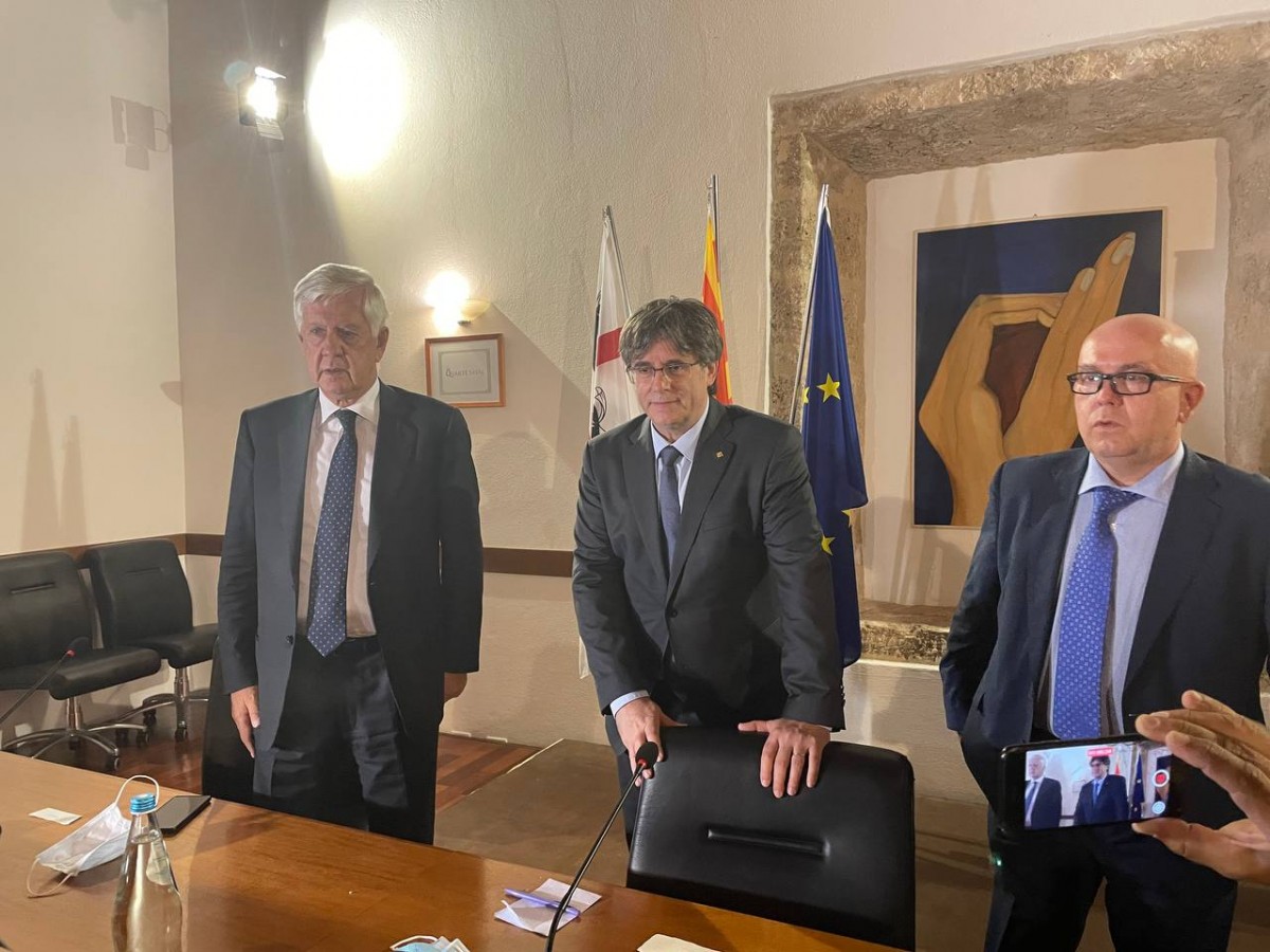 Puigdemont exigeix a Espanya que aturi la repressió després de la victòria a Itàlia: «Prou»