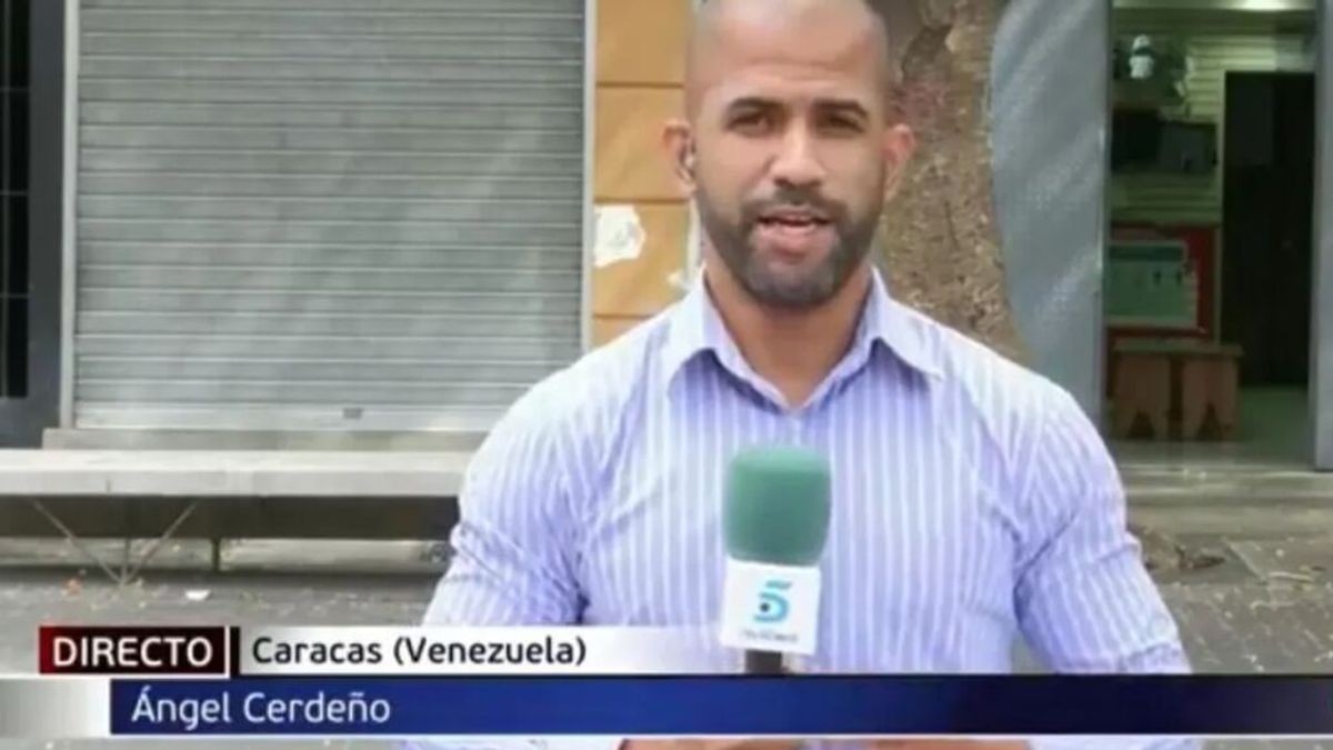 Mor sobtadament el corresponsal de Telecinco a Veneçuela