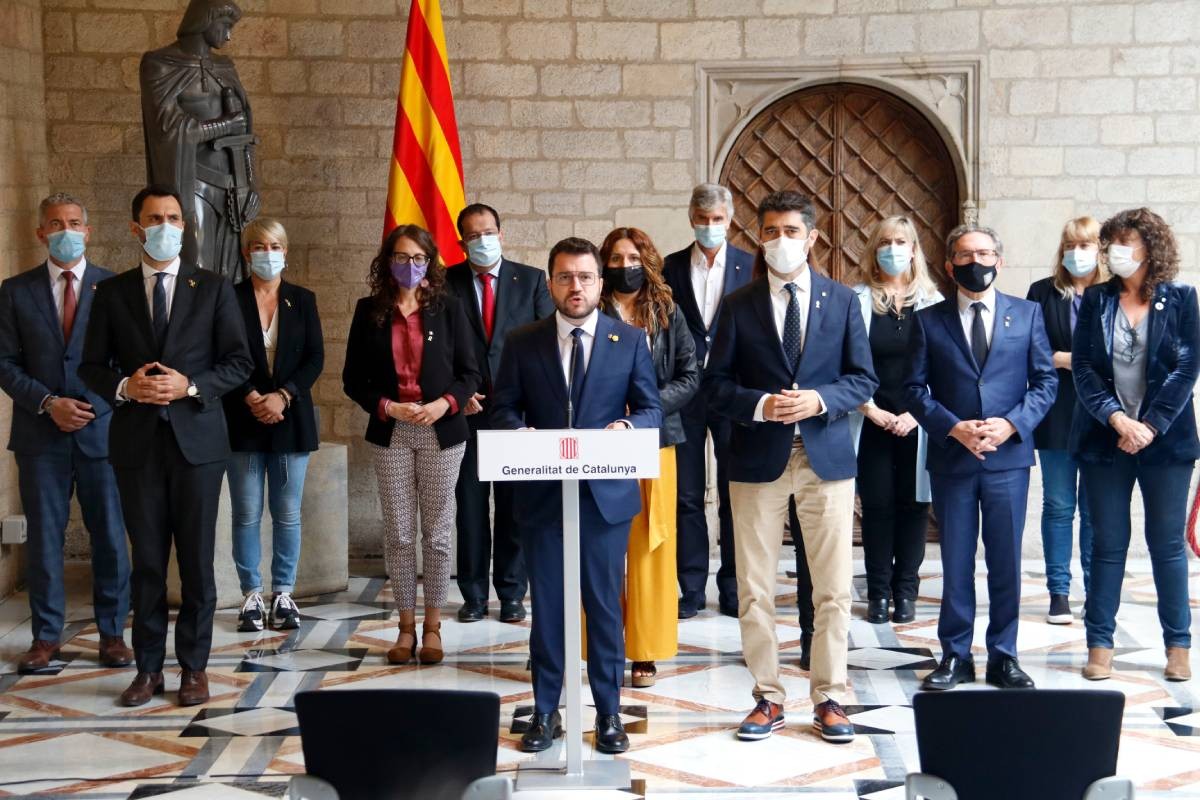 Aragonès reclama unitat per aconseguir l'alliberament de Puigdemont