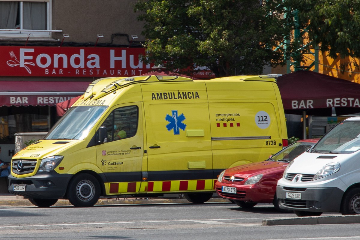 Atropellen dos germans d'11 i 13 anys a Barcelona