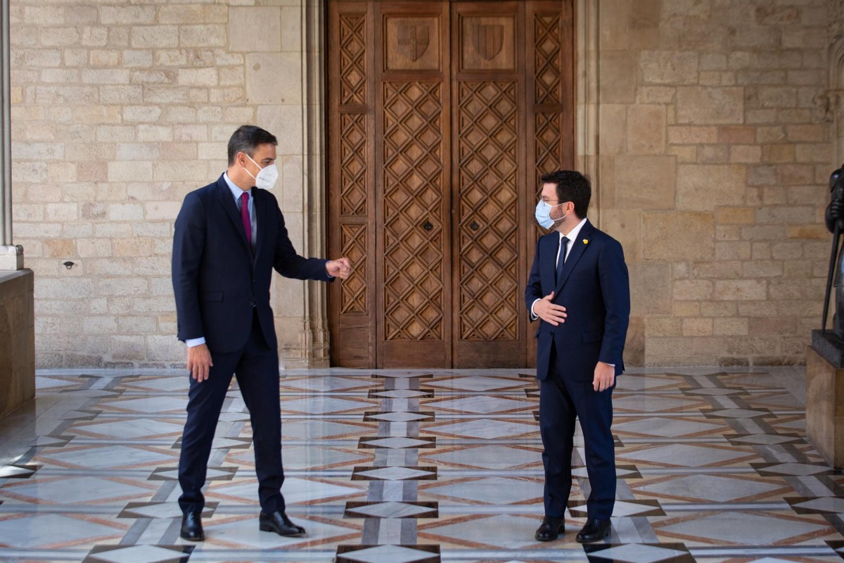 El PSOE respon a Aragonès que el diàleg està circumscrit al «marc constitucional»