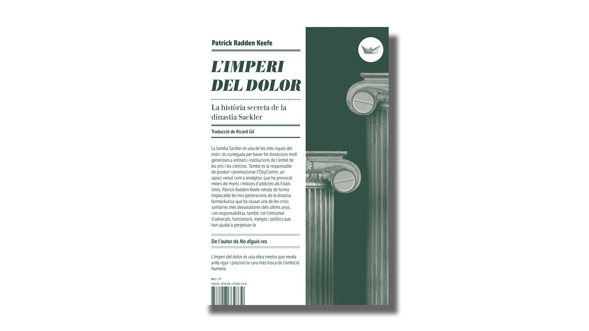 «L'imperi del dolor», de Patrick Radden Keefe