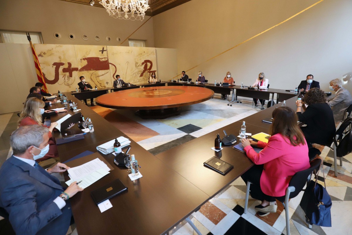 El Govern en ple commemorarà l'1-O en un acte institucional 
