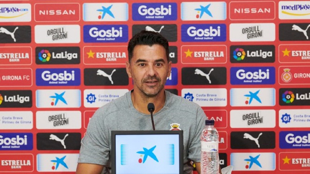 Michel Sánchez, entrenador del Girona - Girona FC