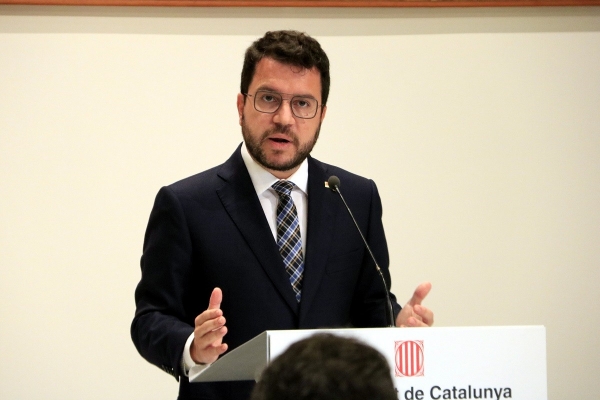 Aragonès obre la porta a deixar de banda l'ampliació de l'aeroport
