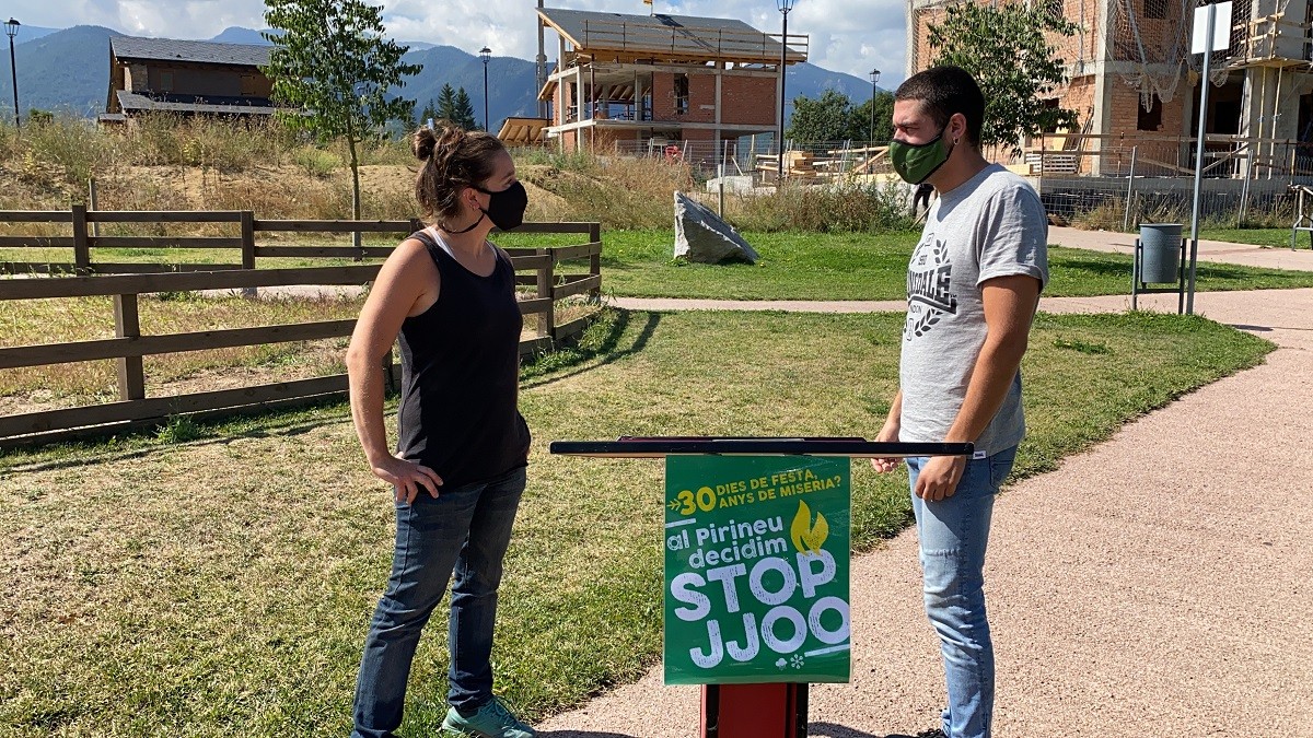 Portaveus de la plataforma Stop JJOO - ACN