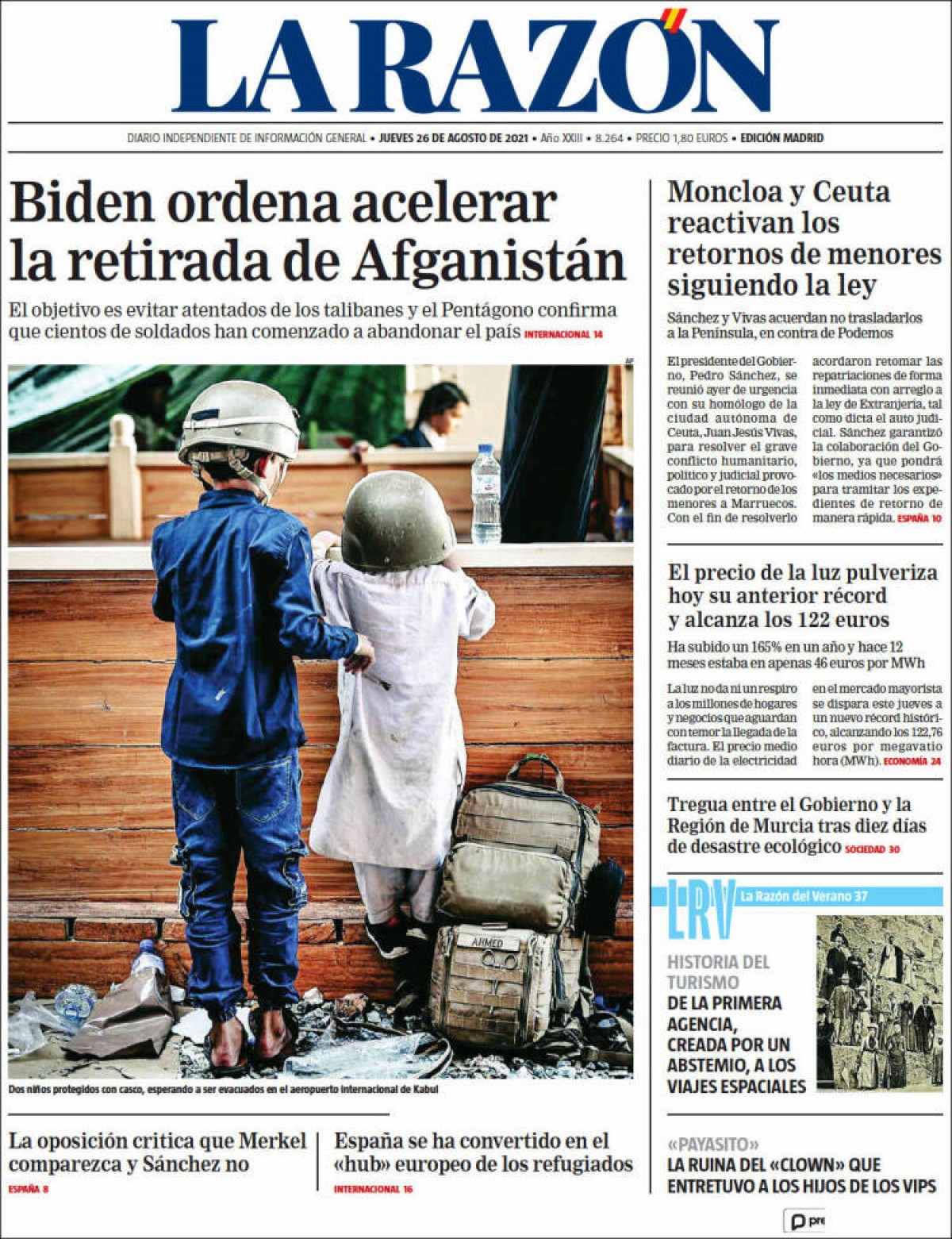 Portades | «Competència destapa pujades ocultes de la llum», a «El Periódico»