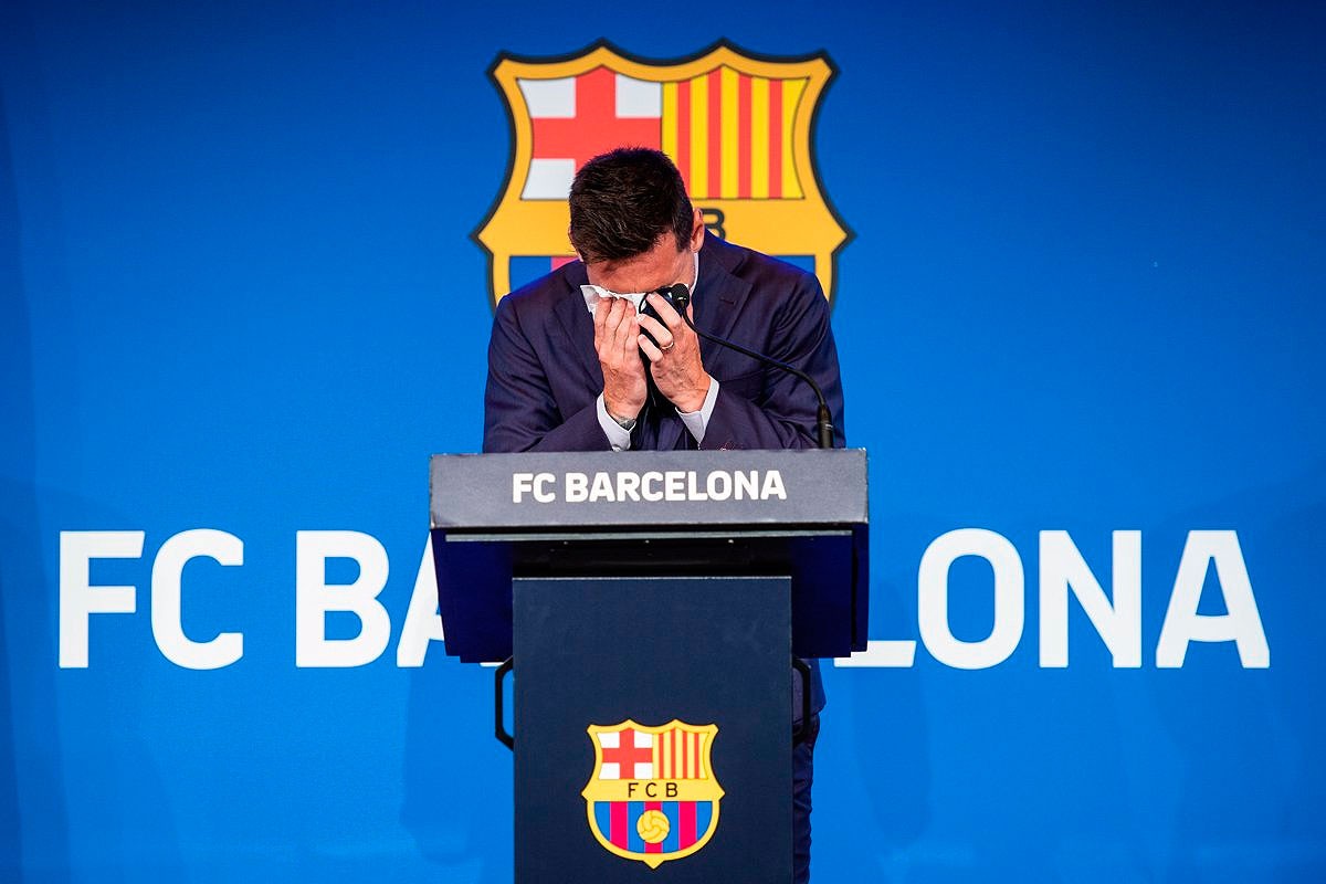 Leo Messi, molt emocionat - Europa Press