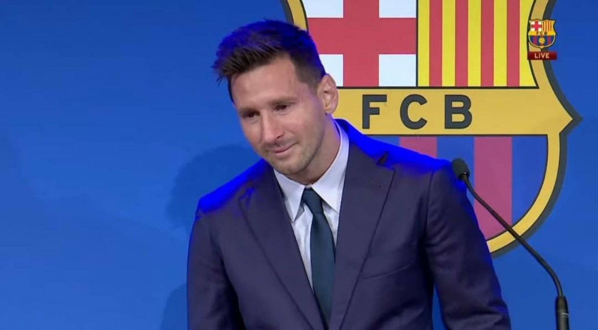 Leo Messi estava molt emocionat - ND