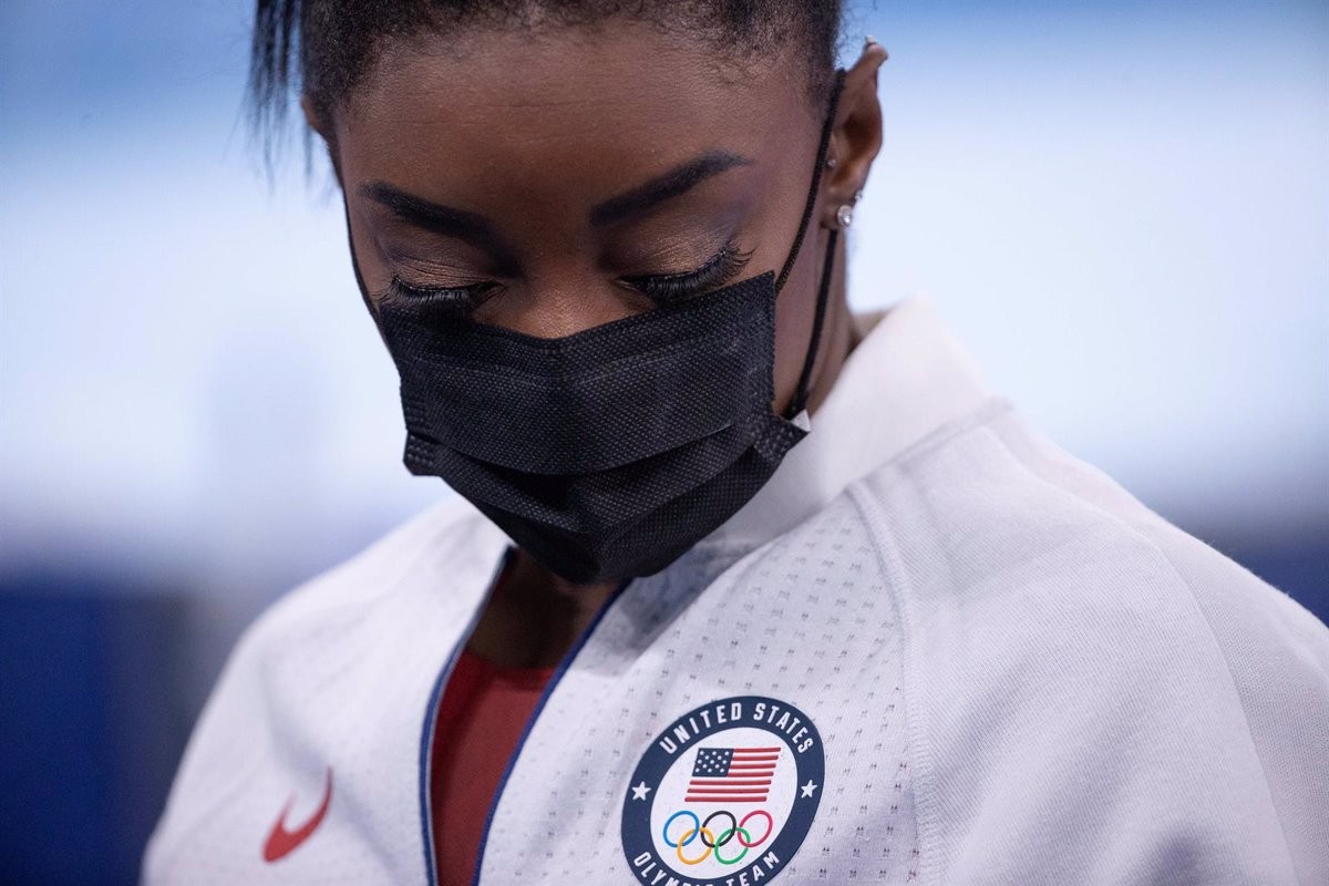 Simone Biles, durant aquests JJOO - Europa Press