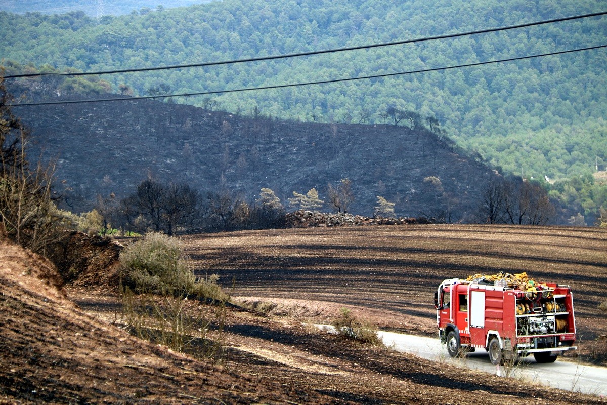Estabilitzat l'incendi de la Conca de Barberà i l'Anoia 