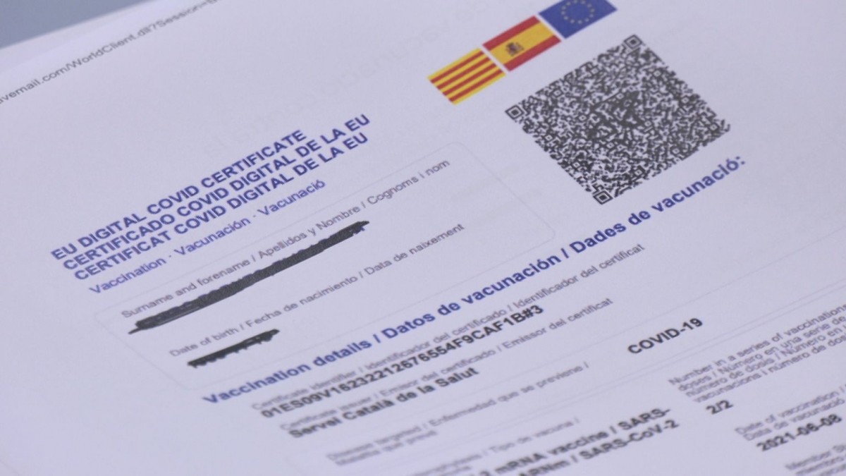 Els certificats sanitaris en català no serveixen per entrar a l’Estat