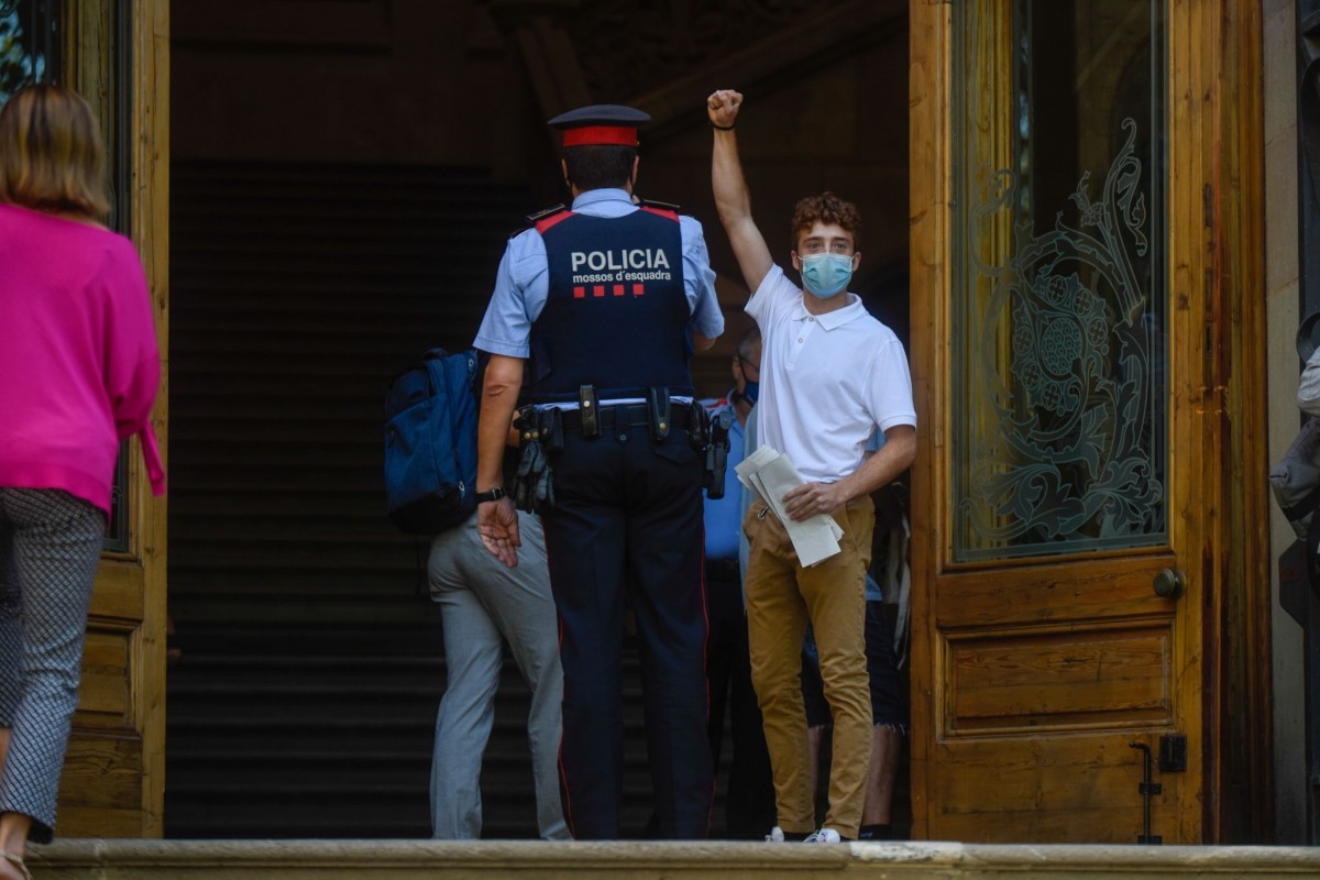 Pol Serena, condemnat a un any de presó per la vaga pel judici de l'1-O