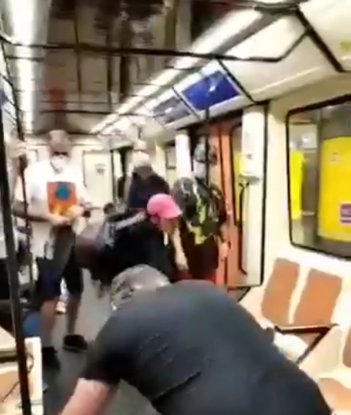 Detingut l'home que va agredir un infermer al metro de Madrid