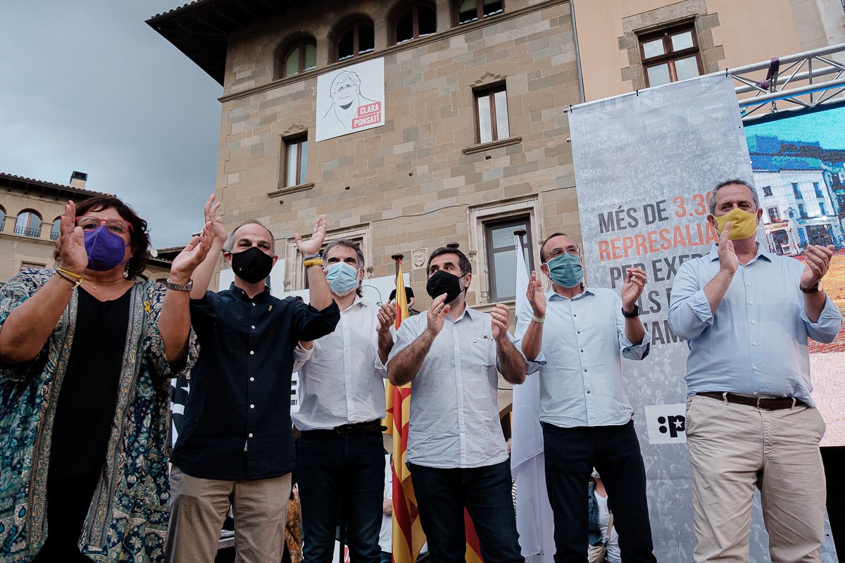 El TC avala sense unanimitat les sentències de Forn i Bassa per l'1-O