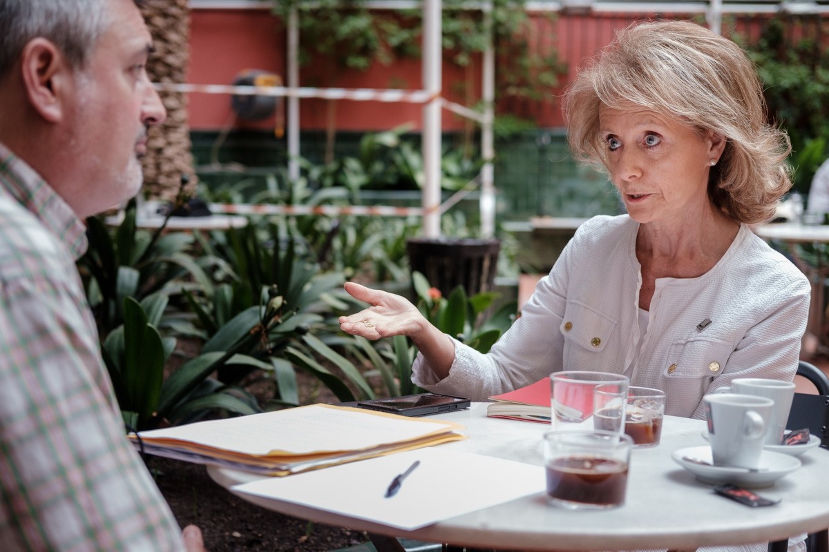 Mariàngela Vilallonga. - Adrià Costa