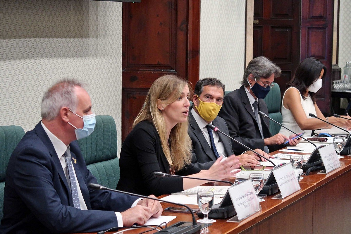 Alsina defensa l'acció exterior: «La presència de Catalunya al món és irrenunciable»