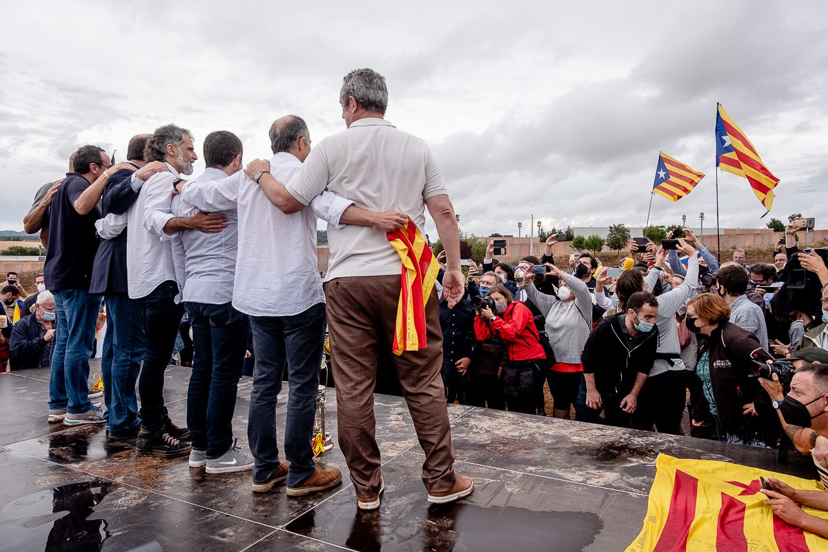 Els indults arriben al primer aniversari com a únic fruit palpable del diàleg