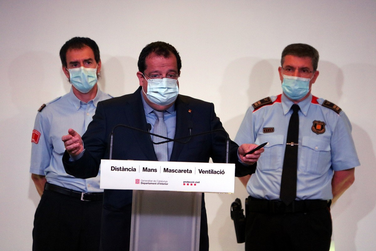 Joan Ignasi Elena, en roda de premsa - ACN
