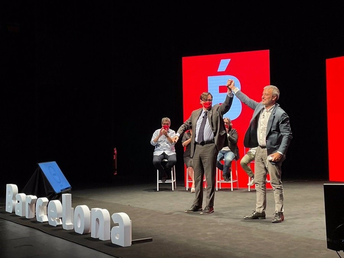 Collboni defensa la coalició amb Colau com un fre de la «divisió» independentista