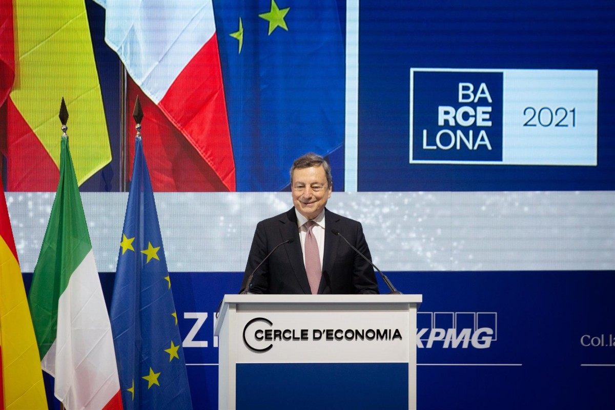 Draghi demana coordinació i unitat a l'Eurozona per a una recuperació «exitosa»