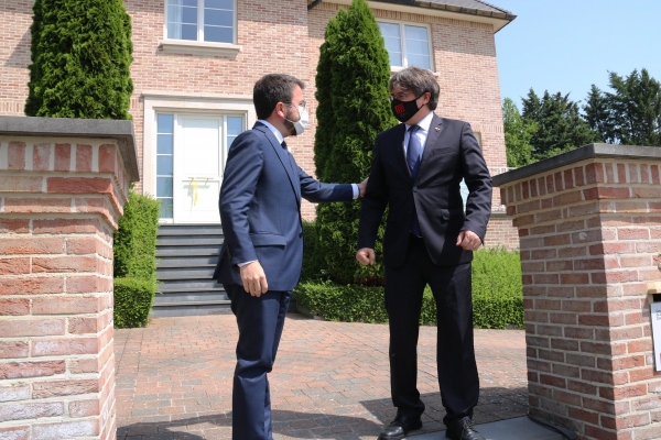 Puigdemont lamenta que a ERC li «molestin» les visites personals i polítiques a Waterloo