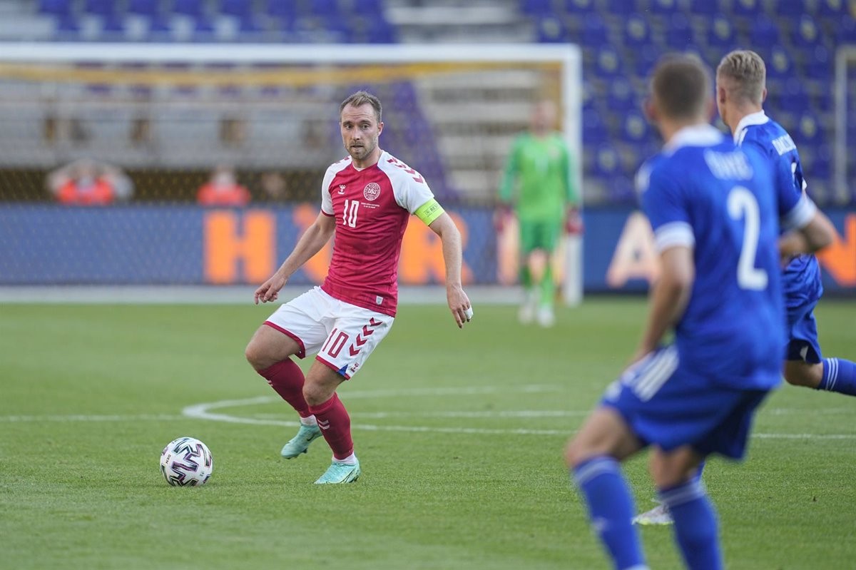 Christian Eriksen, en una imatge d'arxiu - Europa Press