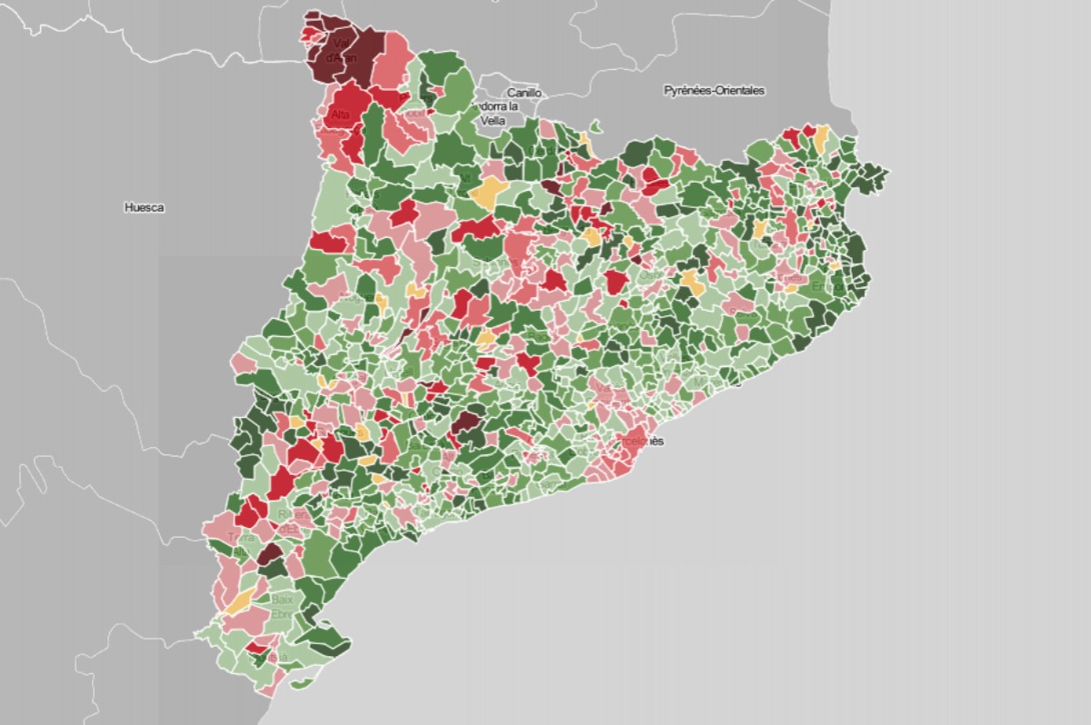 Vuit comarques no han recuperat el nombre de treballadors prepandèmia