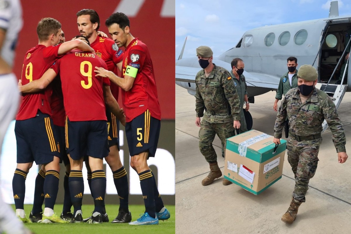 L'Exèrcit vacunarà la selecció espanyola de futbol