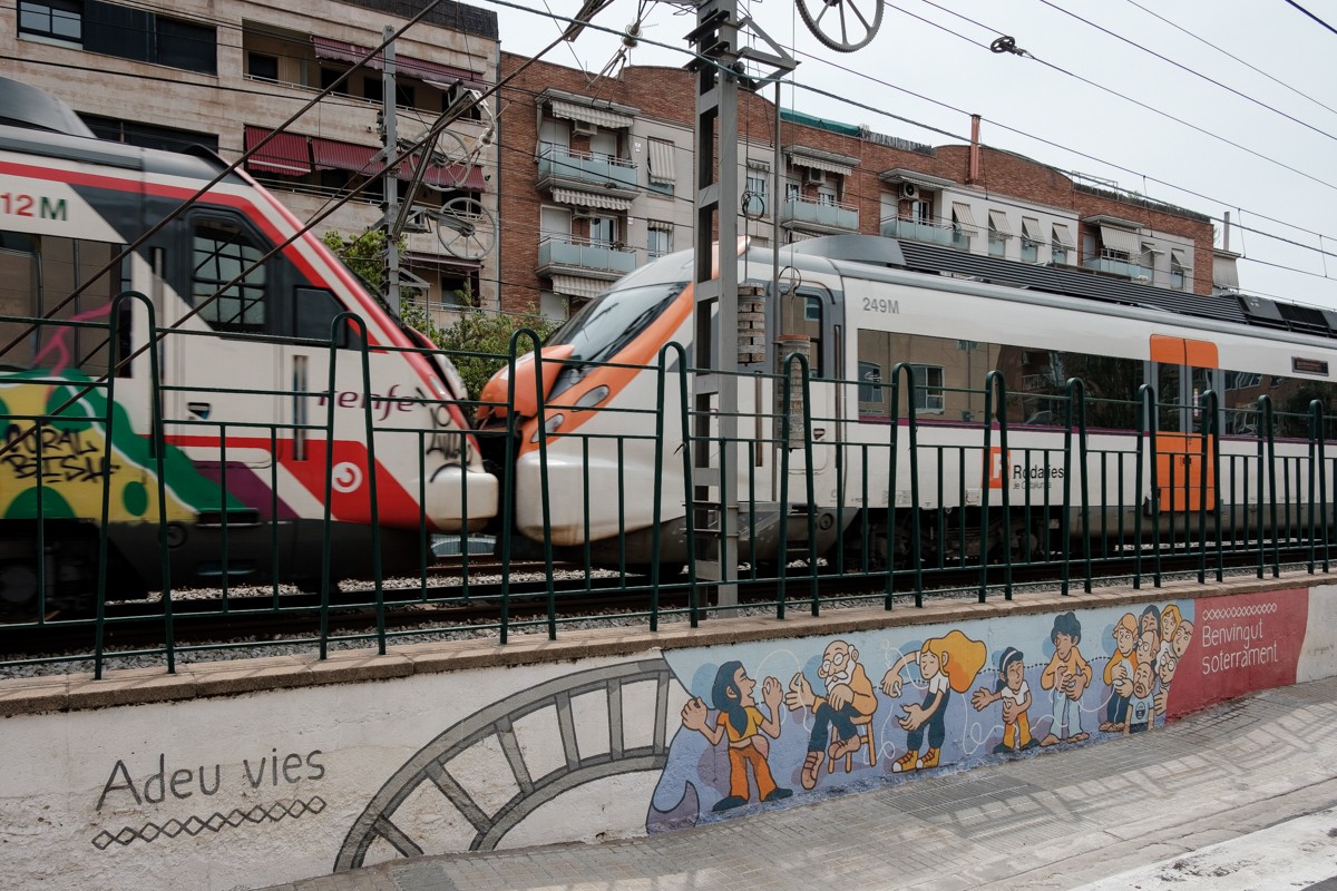 Pas a nivell al centre de Montcada i Reixach - Adrià Costa
