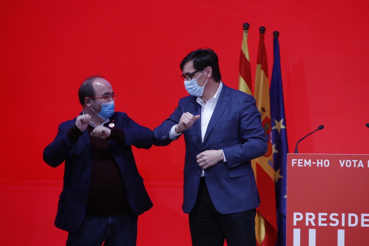 Illa tria Iceta per presidir el PSC i Marín com a vicepresidenta