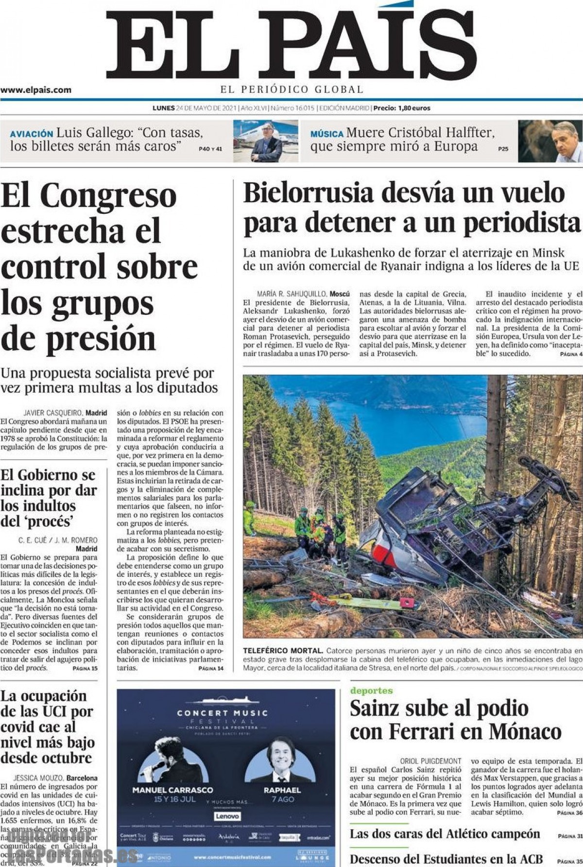 PORTADES | «El nou Govern es dota de perfils tècnics per combatre la crisi», a «La Vanguardia»