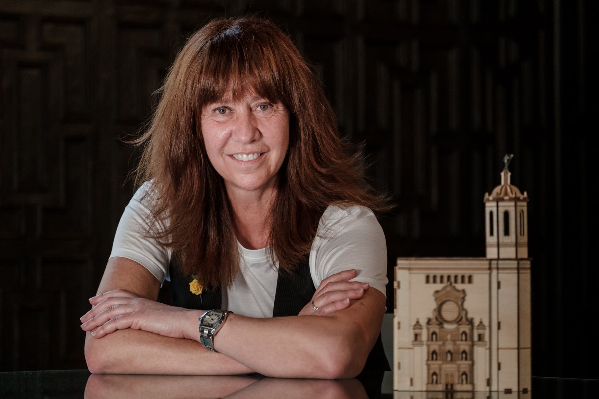 Marta Madrenas, alcaldessa de Girona. - Adrià Costa